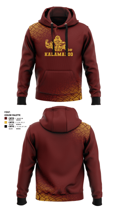 Kalamazoo Central High School Wrestling 70120616 Hoodie - 1