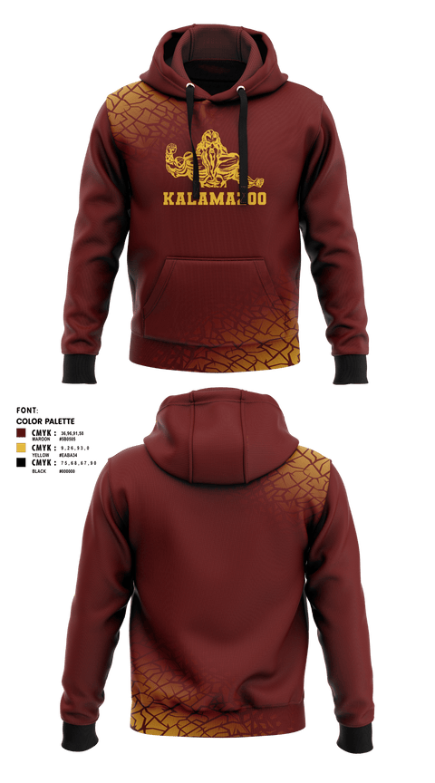 Hoodie, Kalamazoo Central High School Wrestling, Wrestling, Teamtime, Team time, sublimation, custom sports apparel, team uniforms, spirit wear, spiritwear, sports uniforms, custom shirts, team store, custom team store, fundraiser sports, apparel fundraiser