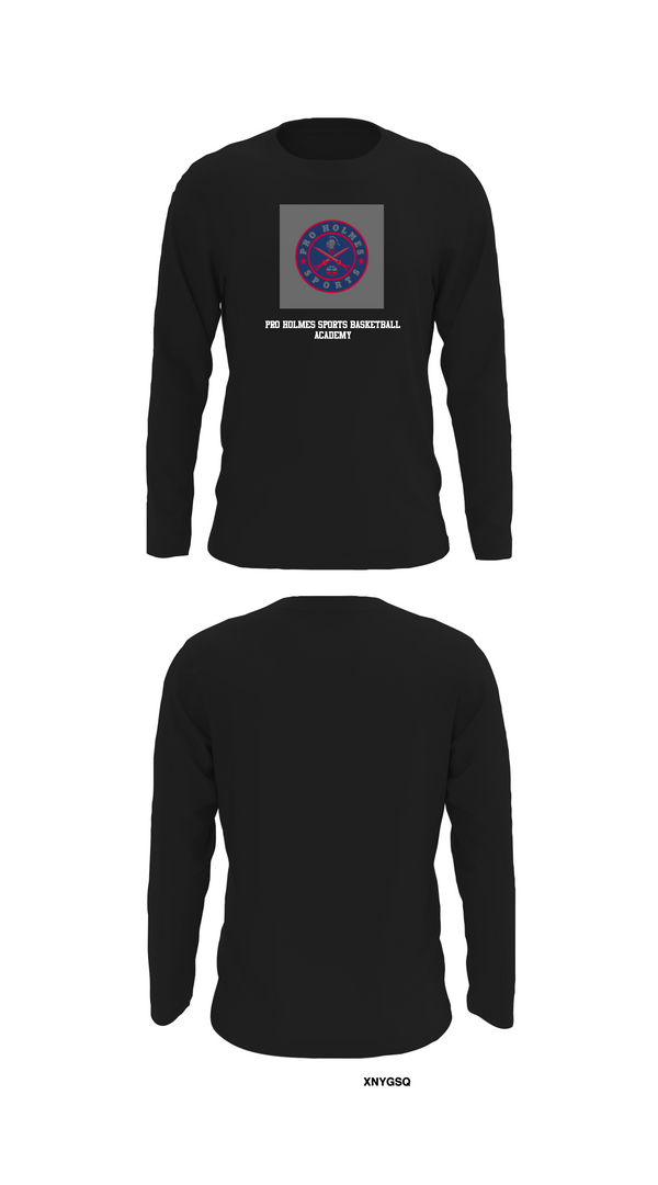 Long Sleeve Performance Shirt, Pro Holmes Sports Basketball Academy, Men's Basketball, Teamtime, Team time, sublimation, custom sports apparel, team uniforms, spirit wear, spiritwear, sports uniforms, custom shirts, team store, custom team store, fundraiser sports, apparel fundraiser