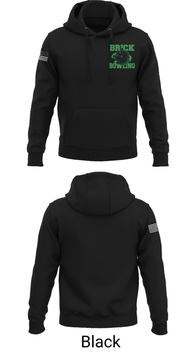 Brick Township High School Bowling 91712192 Hoodie - 25