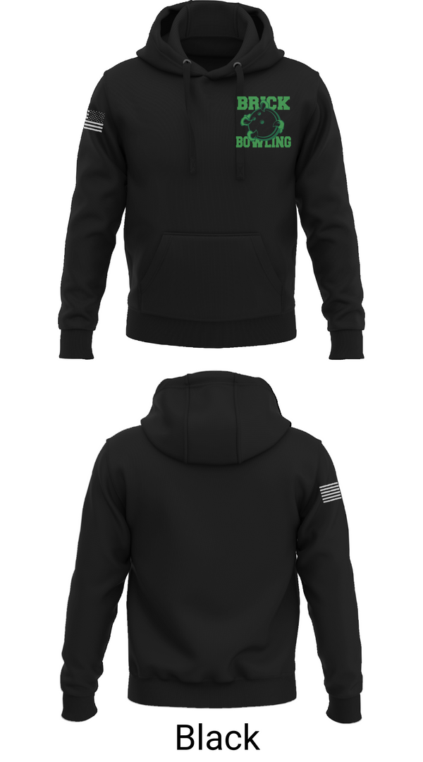 Hoodie, Brick Township High School Bowling, Bowling, Teamtime, Team time, sublimation, custom sports apparel, team uniforms, spirit wear, spiritwear, sports uniforms, custom shirts, team store, custom team store, fundraiser sports, apparel fundraiser