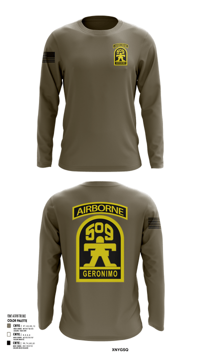 Geronimo 67603467 Long Sleeve Performance Shirt - 116