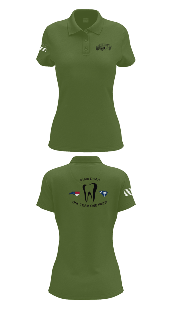 Womens Short Sleeve Performance Polo, 810th med co, Army, Teamtime, Team time, sublimation, custom sports apparel, team uniforms, spirit wear, spiritwear, sports uniforms, custom shirts, team store, custom team store, fundraiser sports, apparel fundraiser