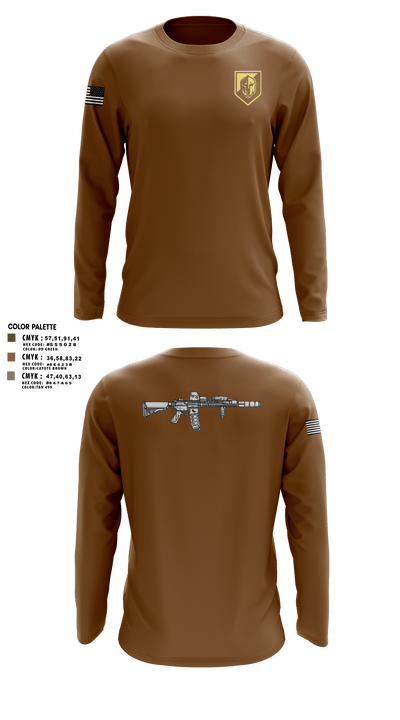 Miami shooting 59551904 Long Sleeve Performance Shirt 42