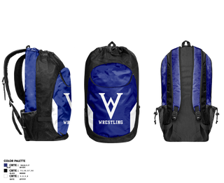 Gear Bag, Winfield Youth Wrestling Club, Wrestling, Teamtime, Team time, sublimation, custom sports apparel, team uniforms, spirit wear, spiritwear, sports uniforms, custom shirts, team store, custom team store, fundraiser sports, apparel fundraiser