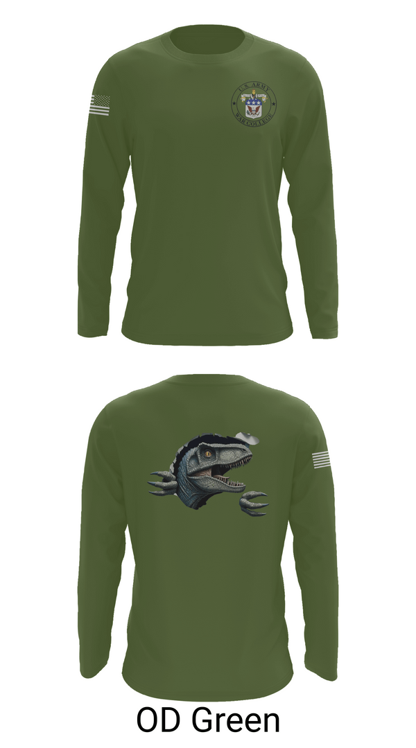 Long Sleeve Performance Shirt, Seminar 3, Army, Teamtime, Team time, sublimation, custom sports apparel, team uniforms, spirit wear, spiritwear, sports uniforms, custom shirts, team store, custom team store, fundraiser sports, apparel fundraiser