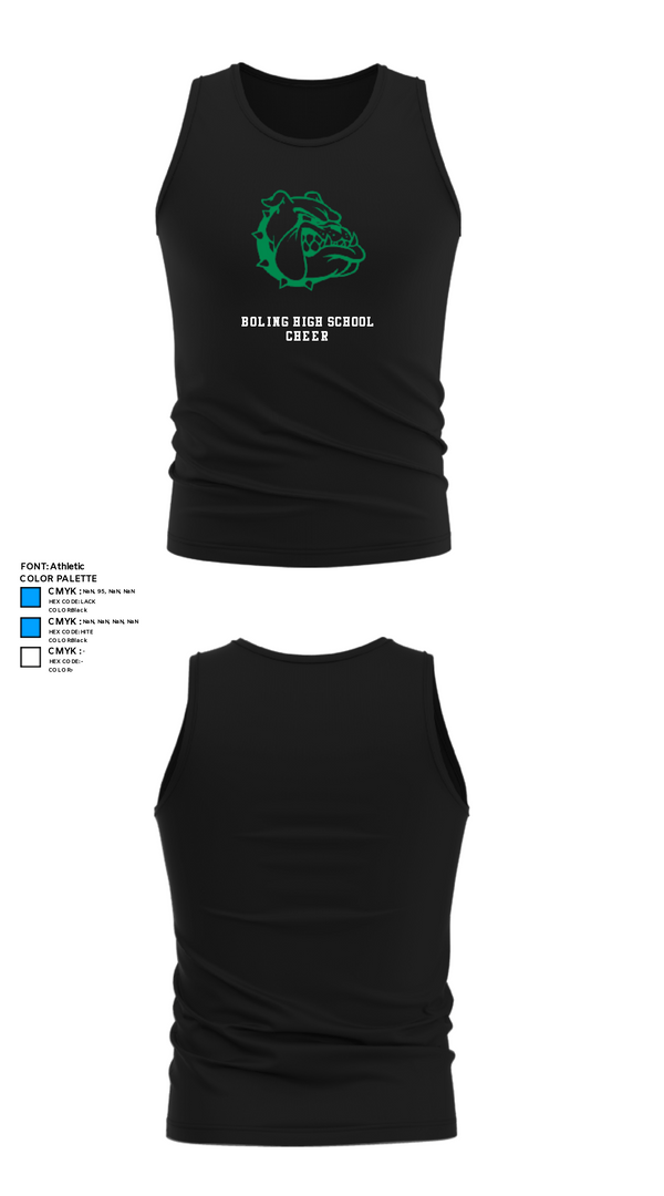 Tank Top, Boling High School Cheer, Cheer, Teamtime, Team time, sublimation, custom sports apparel, team uniforms, spirit wear, spiritwear, sports uniforms, custom shirts, team store, custom team store, fundraiser sports, apparel fundraiser