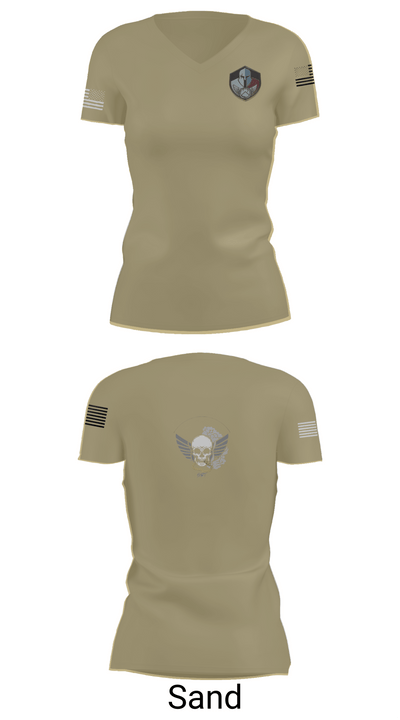 Special Response Team 18525439 Women's Short Sleeve V-neck Shirt - 84