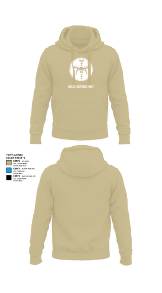 Hoodie, Delta Defense Unit, Police, Teamtime, Team time, sublimation, custom sports apparel, team uniforms, spirit wear, spiritwear, sports uniforms, custom shirts, team store, custom team store, fundraiser sports, apparel fundraiser