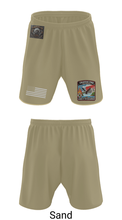 Gravois Fire Special Operations 80045989 Athletic Shorts With Pockets - 89