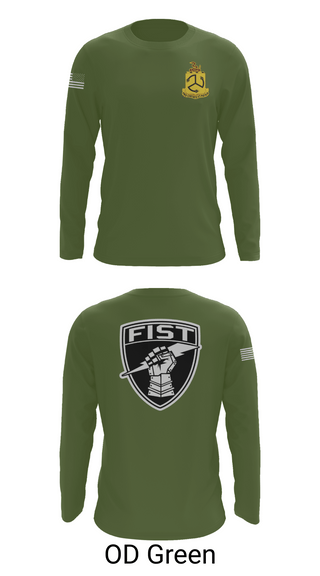 Long Sleeve Performance Shirt, 1-200 Infantry, National Guard, Teamtime, Team time, sublimation, custom sports apparel, team uniforms, spirit wear, spiritwear, sports uniforms, custom shirts, team store, custom team store, fundraiser sports, apparel fundraiser