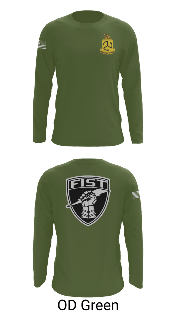 Long Sleeve Performance Shirt, 1-200 Infantry, National Guard, Teamtime, Team time, sublimation, custom sports apparel, team uniforms, spirit wear, spiritwear, sports uniforms, custom shirts, team store, custom team store, fundraiser sports, apparel fundraiser