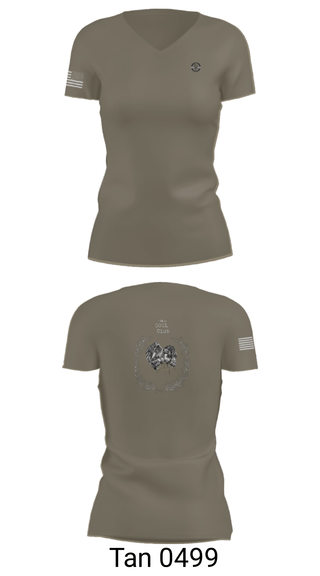 Womens Short Sleeve Vneck Shirt, Fernspäh, Army, Teamtime, Team time, sublimation, custom sports apparel, team uniforms, spirit wear, spiritwear, sports uniforms, custom shirts, team store, custom team store, fundraiser sports, apparel fundraiser