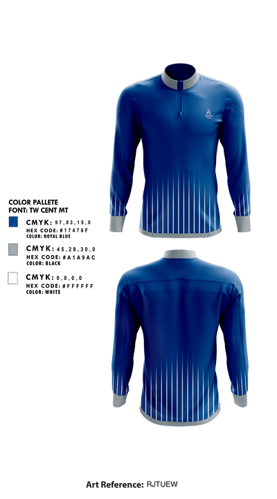 Arnold High School Golf 82080131 Quarter Zip Jacket - 1