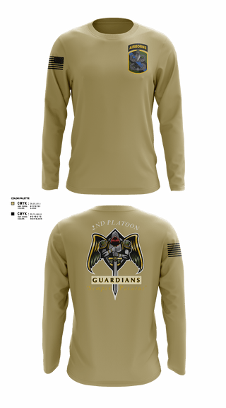 Long Sleeve Performance Shirt, 2/108th Guardians, Army, Teamtime, Team time, sublimation, custom sports apparel, team uniforms, spirit wear, spiritwear, sports uniforms, custom shirts, team store, custom team store, fundraiser sports, apparel fundraiser