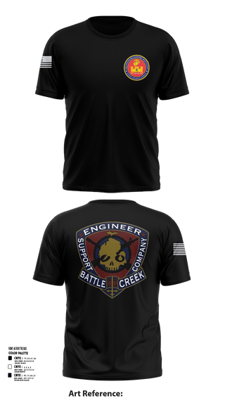 Short Sleeve Performance Shirt, 6th Engineer Support, Marines, Teamtime, Team time, sublimation, custom sports apparel, team uniforms, spirit wear, spiritwear, sports uniforms, custom shirts, team store, custom team store, fundraiser sports, apparel fundraiser