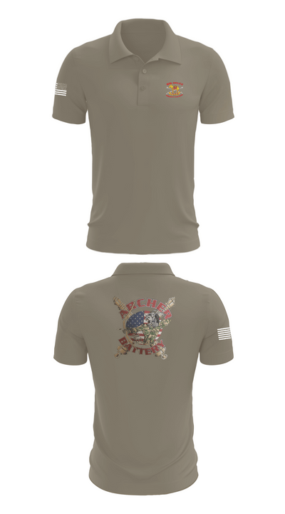 Archer Battery 2-2 FA 26774944 Short Sleeve Performance Polo - 67