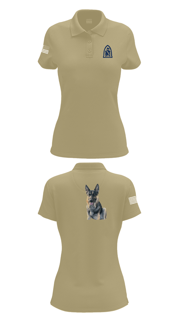 Womens Short Sleeve Performance Polo, 4-31 infantry battalion hotel company, Army, Teamtime, Team time, sublimation, custom sports apparel, team uniforms, spirit wear, spiritwear, sports uniforms, custom shirts, team store, custom team store, fundraiser sports, apparel fundraiser