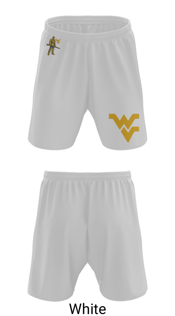 Athletic Shorts With Pockets, West Virginia University Track, Track & Field, Teamtime, Team time, sublimation, custom sports apparel, team uniforms, spirit wear, spiritwear, sports uniforms, custom shirts, team store, custom team store, fundraiser sports, apparel fundraiser