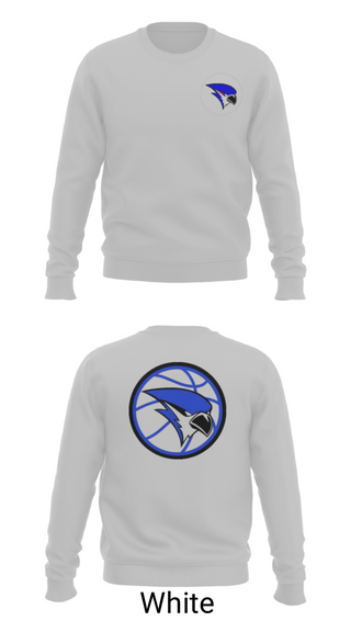 Crew Neck Sweatshirt, Merrill High School Basketball, Men's Basketball, Teamtime, Team time, sublimation, custom sports apparel, team uniforms, spirit wear, spiritwear, sports uniforms, custom shirts, team store, custom team store, fundraiser sports, apparel fundraiser