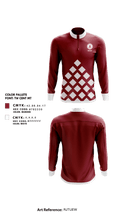 Auburn High School Golf 54421048 Quarter Zip Jacket - 1
