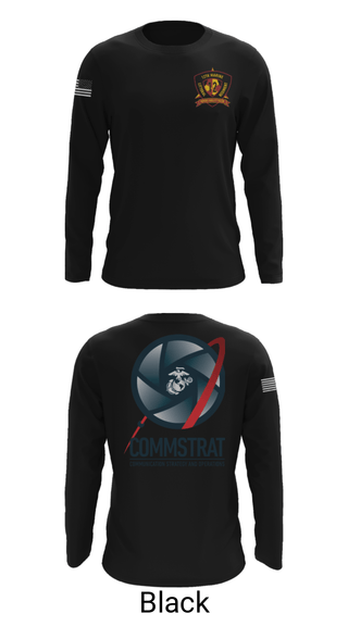 Long Sleeve Performance Shirt, 12th MLR COMMSTRAT, Marines, Teamtime, Team time, sublimation, custom sports apparel, team uniforms, spirit wear, spiritwear, sports uniforms, custom shirts, team store, custom team store, fundraiser sports, apparel fundraiser