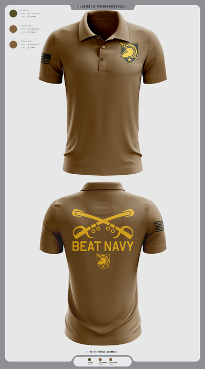 HORNET BATTALION 61416090 Short Sleeve Performance Polo - 2