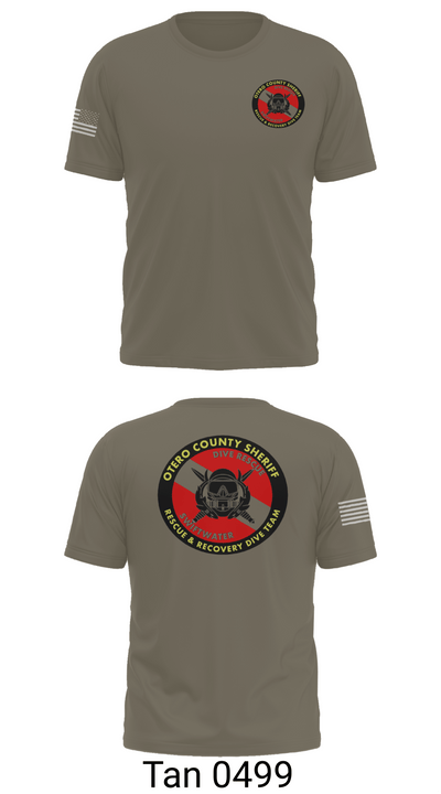 Otero County Sheriff 37164505 Short Sleeve Performance Shirt - 71