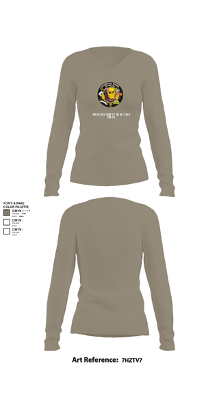Womens Long Sleeve Vneck Shirt, Dutchess County Drug Task Force, Police, Teamtime, Team time, sublimation, custom sports apparel, team uniforms, spirit wear, spiritwear, sports uniforms, custom shirts, team store, custom team store, fundraiser sports, apparel fundraiser