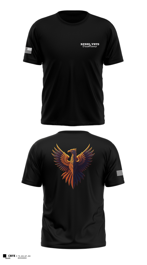 Old School Cotton Feel Shirt, RebelVetsCreations, Army, Teamtime, Team time, sublimation, custom sports apparel, team uniforms, spirit wear, spiritwear, sports uniforms, custom shirts, team store, custom team store, fundraiser sports, apparel fundraiser