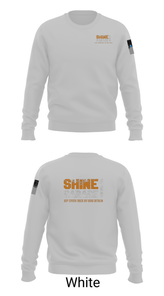 Crew Neck Sweatshirt, Shine garage 4wd, , Teamtime, Team time, sublimation, custom sports apparel, team uniforms, spirit wear, spiritwear, sports uniforms, custom shirts, team store, custom team store, fundraiser sports, apparel fundraiser