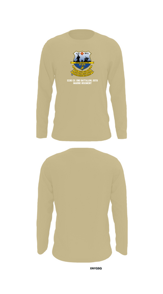 Long Sleeve Performance Shirt, Echo Co. 2nd battalion, 25th Marine Regiment, , Teamtime, Team time, sublimation, custom sports apparel, team uniforms, spirit wear, spiritwear, sports uniforms, custom shirts, team store, custom team store, fundraiser sports, apparel fundraiser