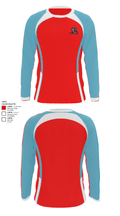 Seattle Christian School (High School) Track 4009175 Long Sleeve Performance Shirt - 28