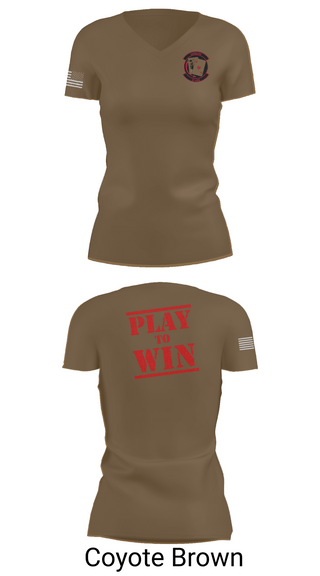 Womens Short Sleeve Vneck Shirt, 21st AMU, , Teamtime, Team time, sublimation, custom sports apparel, team uniforms, spirit wear, spiritwear, sports uniforms, custom shirts, team store, custom team store, fundraiser sports, apparel fundraiser