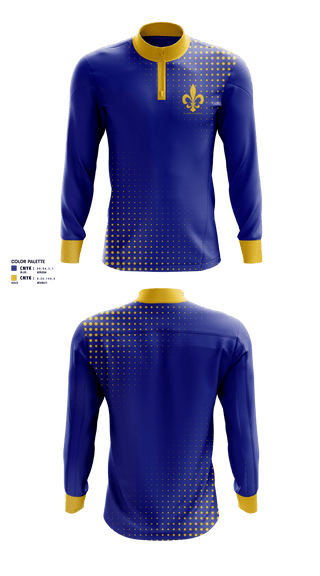 Quarter Zip Jacket, Saint John Lutheran Middle School Basketball, Men's Basketball, Teamtime, Team time, sublimation, custom sports apparel, team uniforms, spirit wear, spiritwear, sports uniforms, custom shirts, team store, custom team store, fundraiser sports, apparel fundraiser