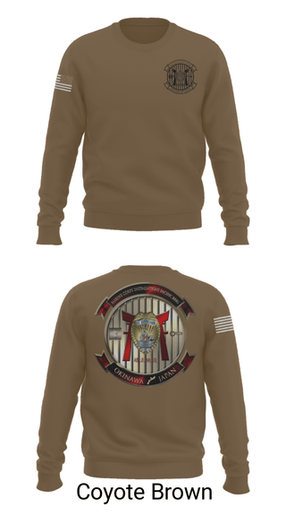 Crew Neck Sweatshirt, HQSPT Bn, PMO, Brig, Marines, Teamtime, Team time, sublimation, custom sports apparel, team uniforms, spirit wear, spiritwear, sports uniforms, custom shirts, team store, custom team store, fundraiser sports, apparel fundraiser