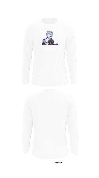 Rockets 40573800 Long Sleeve Performance Shirt - 8