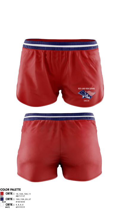 Red Land High School Cheer 22621140 Women's Shorts - 1