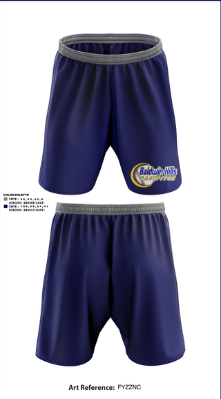 Athletic Shorts With Pockets, BALDWIN HILLS Softball, Softball, Teamtime, Team time, sublimation, custom sports apparel, team uniforms, spirit wear, spiritwear, sports uniforms, custom shirts, team store, custom team store, fundraiser sports, apparel fundraiser