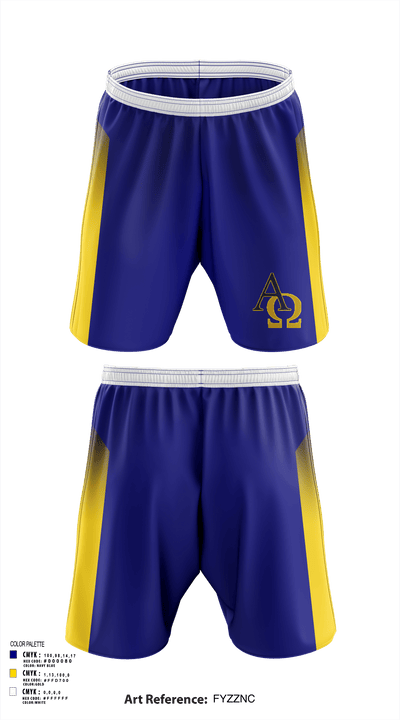 Alpha Omega Academy Football 23371482 Athletic Shorts With Pockets - 123