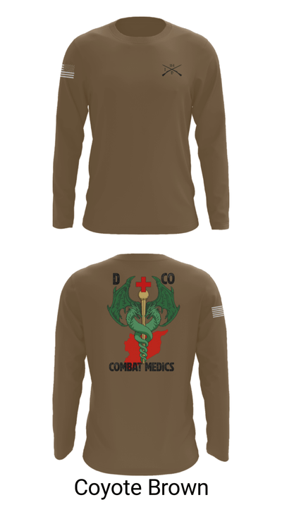 D-co 1-114th 40001496 Long Sleeve Performance Shirt - 6