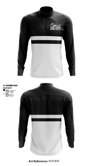 Quarter Zip Jacket, Young Legends Street Hockey, Ice Hockey, Teamtime, Team time, sublimation, custom sports apparel, team uniforms, spirit wear, spiritwear, sports uniforms, custom shirts, team store, custom team store, fundraiser sports, apparel fundraiser