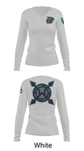 Snow Canyon High School Band 1796632 Women's Long Sleeve V-neck Shirt - 16