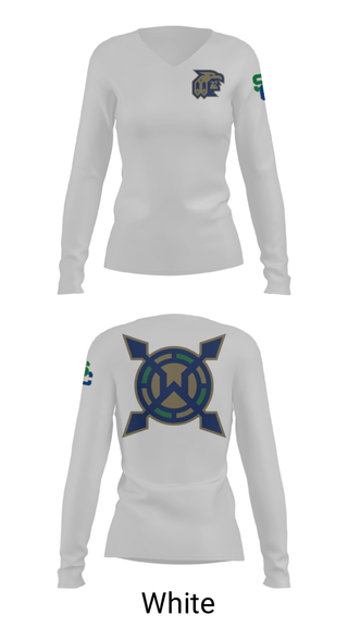 Womens Long Sleeve Vneck Shirt, Snow Canyon High School Band, Spirit Store, Teamtime, Team time, sublimation, custom sports apparel, team uniforms, spirit wear, spiritwear, sports uniforms, custom shirts, team store, custom team store, fundraiser sports, apparel fundraiser