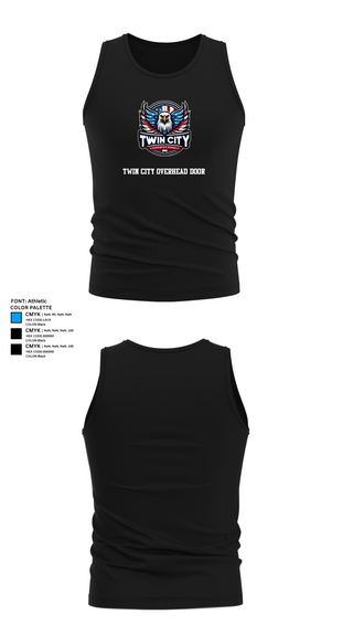 Tank Top, Twin City Overhead Door, , Teamtime, Team time, sublimation, custom sports apparel, team uniforms, spirit wear, spiritwear, sports uniforms, custom shirts, team store, custom team store, fundraiser sports, apparel fundraiser