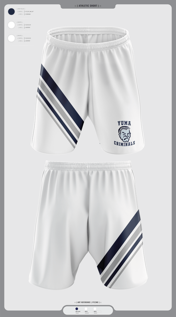 Athletic Shorts With Pockets, Yuma High School Wrestling, Wrestling, Teamtime, Team time, sublimation, custom sports apparel, team uniforms, spirit wear, spiritwear, sports uniforms, custom shirts, team store, custom team store, fundraiser sports, apparel fundraiser