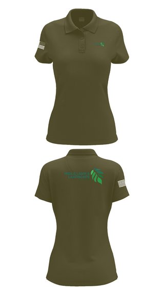 Womens Short Sleeve Performance Polo, Moils Lawn and landscape, , Teamtime, Team time, sublimation, custom sports apparel, team uniforms, spirit wear, spiritwear, sports uniforms, custom shirts, team store, custom team store, fundraiser sports, apparel fundraiser