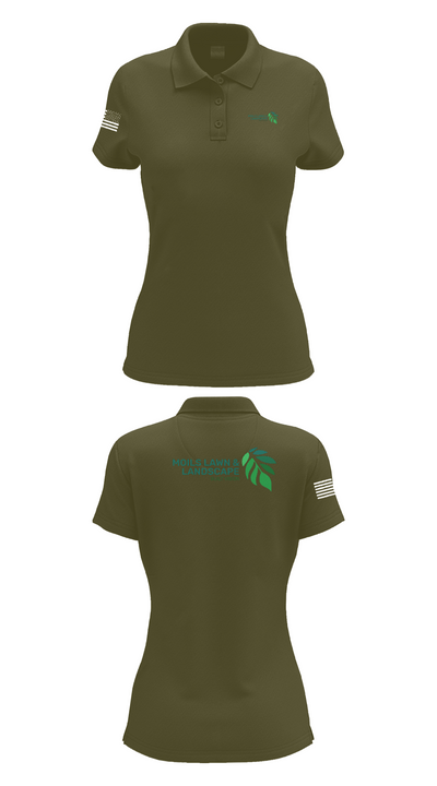 Moils Lawn and landscape 2540388 Women's Short Sleeve Performance Polo  - 17