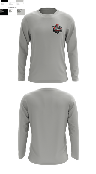 Long Sleeve Performance Shirt, Lawrence Road Middle School, , Teamtime, Team time, sublimation, custom sports apparel, team uniforms, spirit wear, spiritwear, sports uniforms, custom shirts, team store, custom team store, fundraiser sports, apparel fundraiser