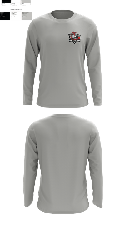 Lawrence Road Middle School 96627466 Long Sleeve Performance Shirt - 4